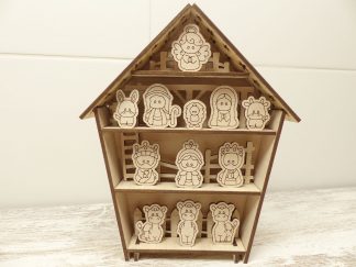 Belén Navidad en madera
