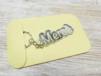 Llaveros personalizados metacrilato